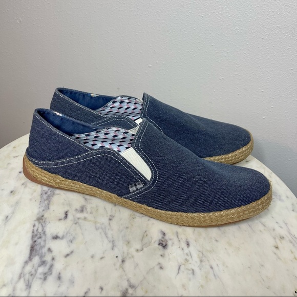 Ben Sherman Shoes Size 2 Blue Slip Ons 